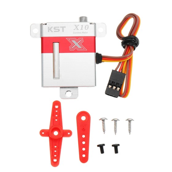 Original KST X10 V2 V8 10.8kg Torque Digital Metal Gear Glider Motor for Robot UAV Education
